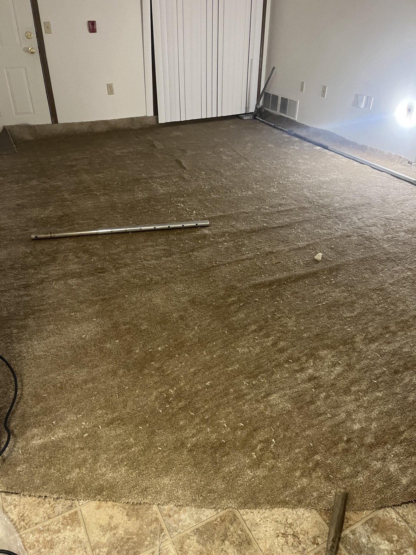 Before Install  - Living Room